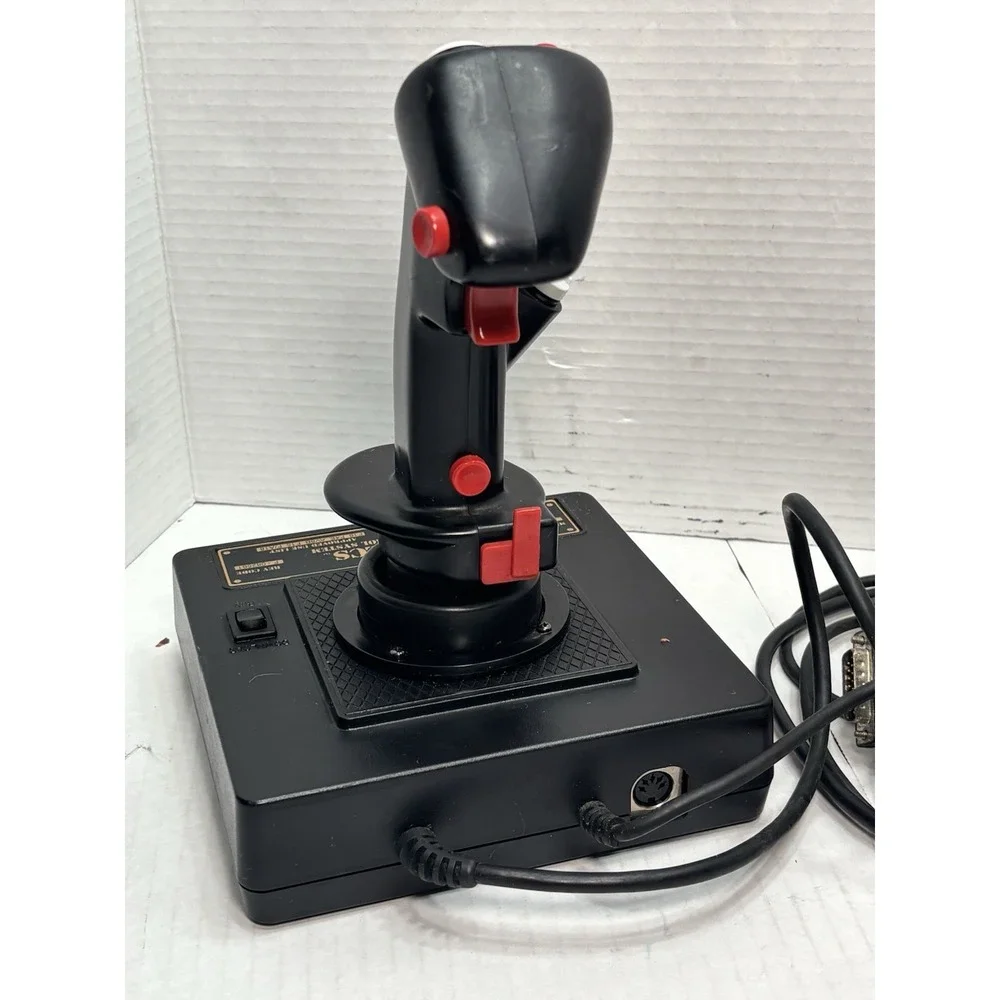 ThrustMaster F16 FLCS Flight Control System Joystick Vintage PC Gaming XM-5400-3